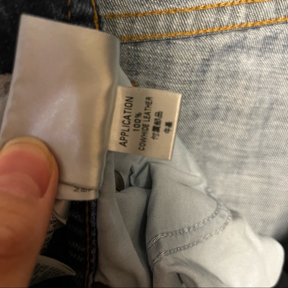 Diesel Industry Medium Wash Denim Jeans Slim Skinny Contrast Embroidery W36 L32 - Picture 6 of 12